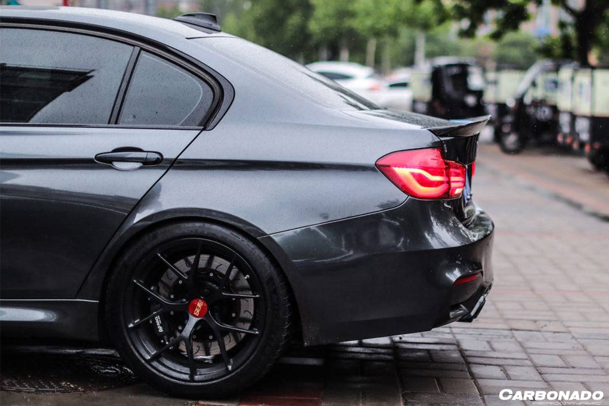 2014-2020 BMW M3 F80/ 3 Series F30 F35 VRS Style Carbon Fiber Trunk Spoiler - Carbonado Aero