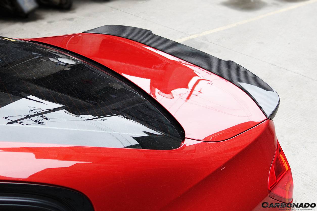 2014-2020 BMW M3 F80/ 3 Series F30 F35 VRS Style Carbon Fiber Trunk Spoiler - Carbonado Aero