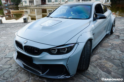 2014-2020 BMW M3 F80 & M4 F82 D3 Style Front Bumper
