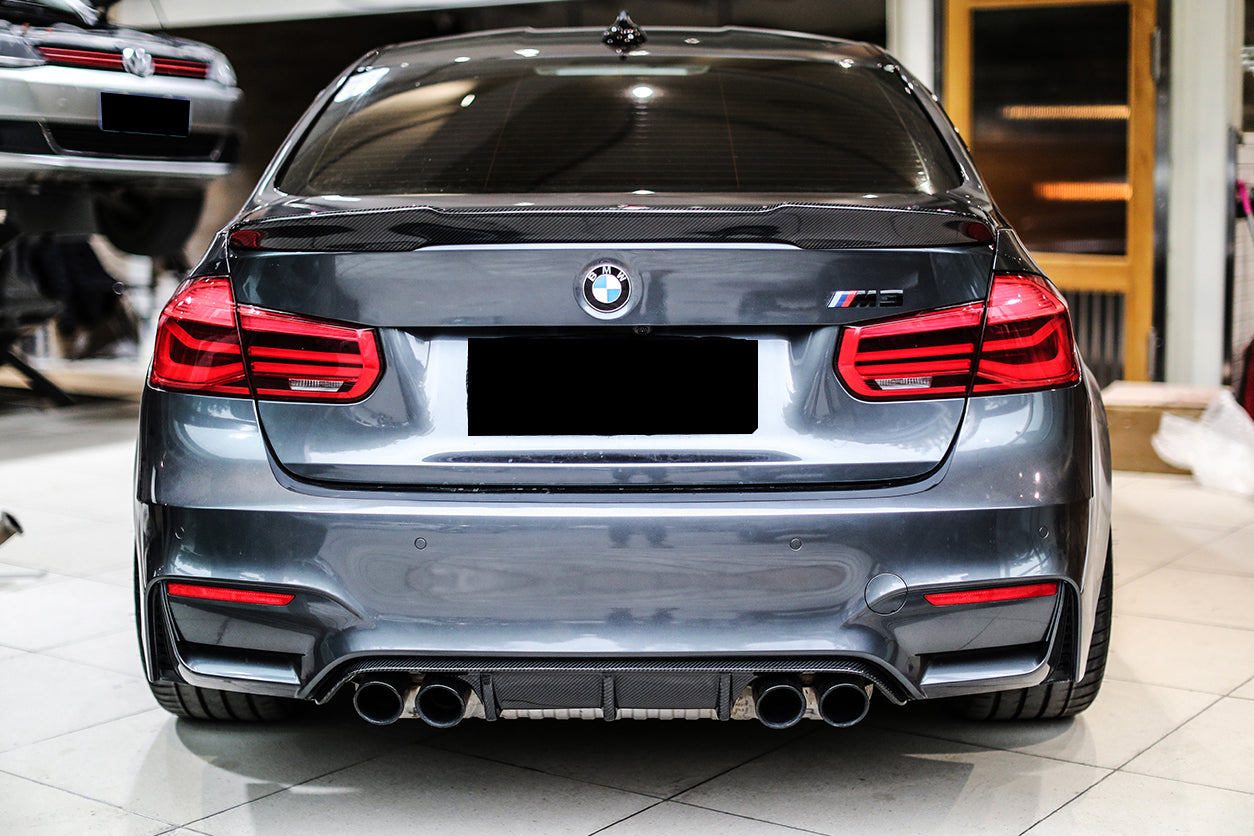 2014-2020 BMW M3 F80 & M4 F82 MP Style Carbon Fiber Rear Diffuser