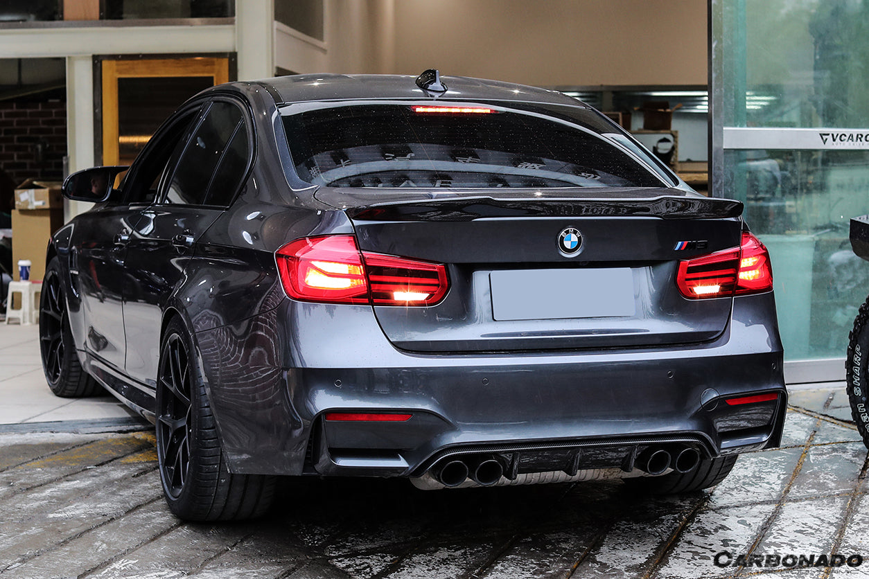 2014-2020 BMW M3 F80 & M4 F82 MP Style Carbon Fiber Rear Diffuser