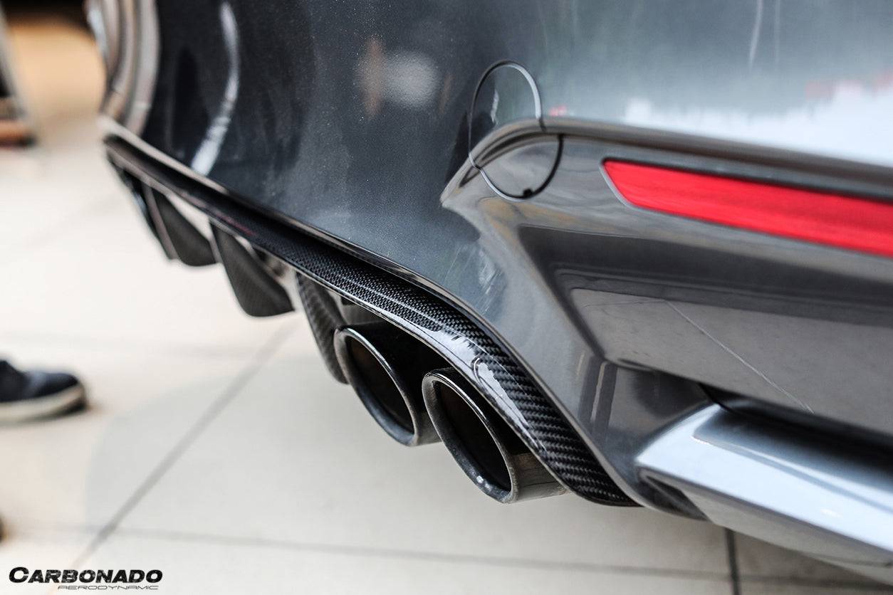 2014-2020 BMW M3 F80 M4 F82 MP Style Carbon Fiber Rear Diffuser - Carbonado Aero