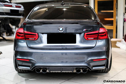 2014-2020 BMW M3 F80 M4 F82 MP Style Carbon Fiber Rear Diffuser - Carbonado Aero