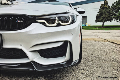 2014-2020 BMW M3 F80 & M4 F82 VA Style Carbon Fiber Front Lip