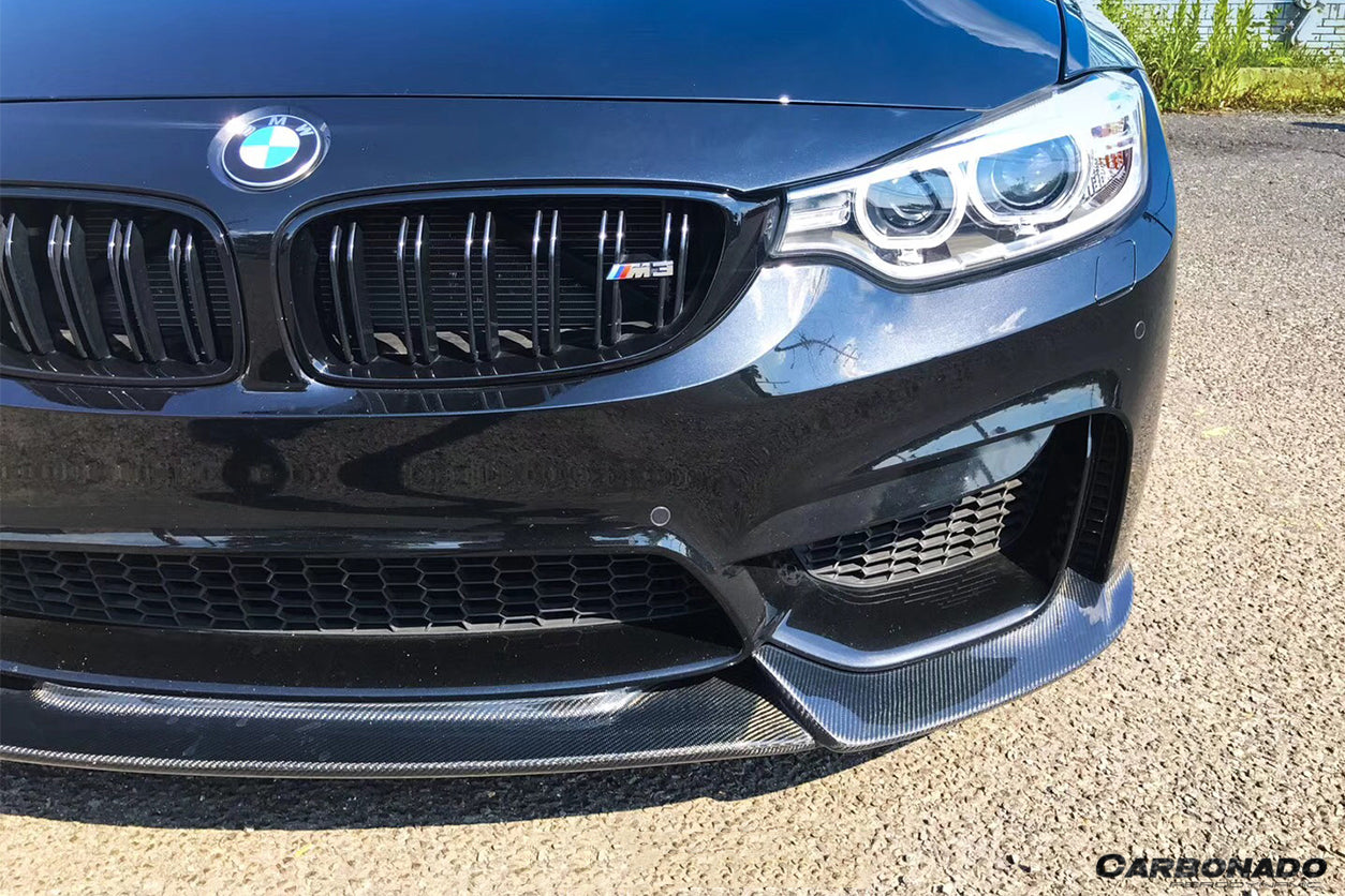 2014-2020 BMW M3 F80 & M4 F82 VA Style Carbon Fiber Front Lip