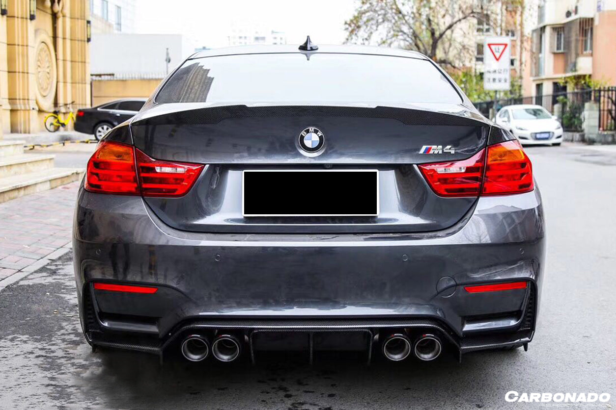 2014-2020 BMW M3 F80 M4 F82 VRS Style Carbon Fiber Rear Diffuser