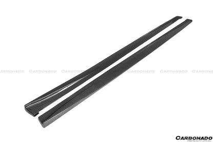 2014-2020 BMW M3 F80 VA Style Carbon Fiber Side Skirts - Carbonado Aero