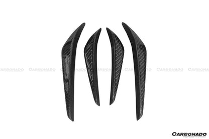 2021-UP BMW M3 G80 M4 G82 G83 MP Style Carbon Fiber Front Canards