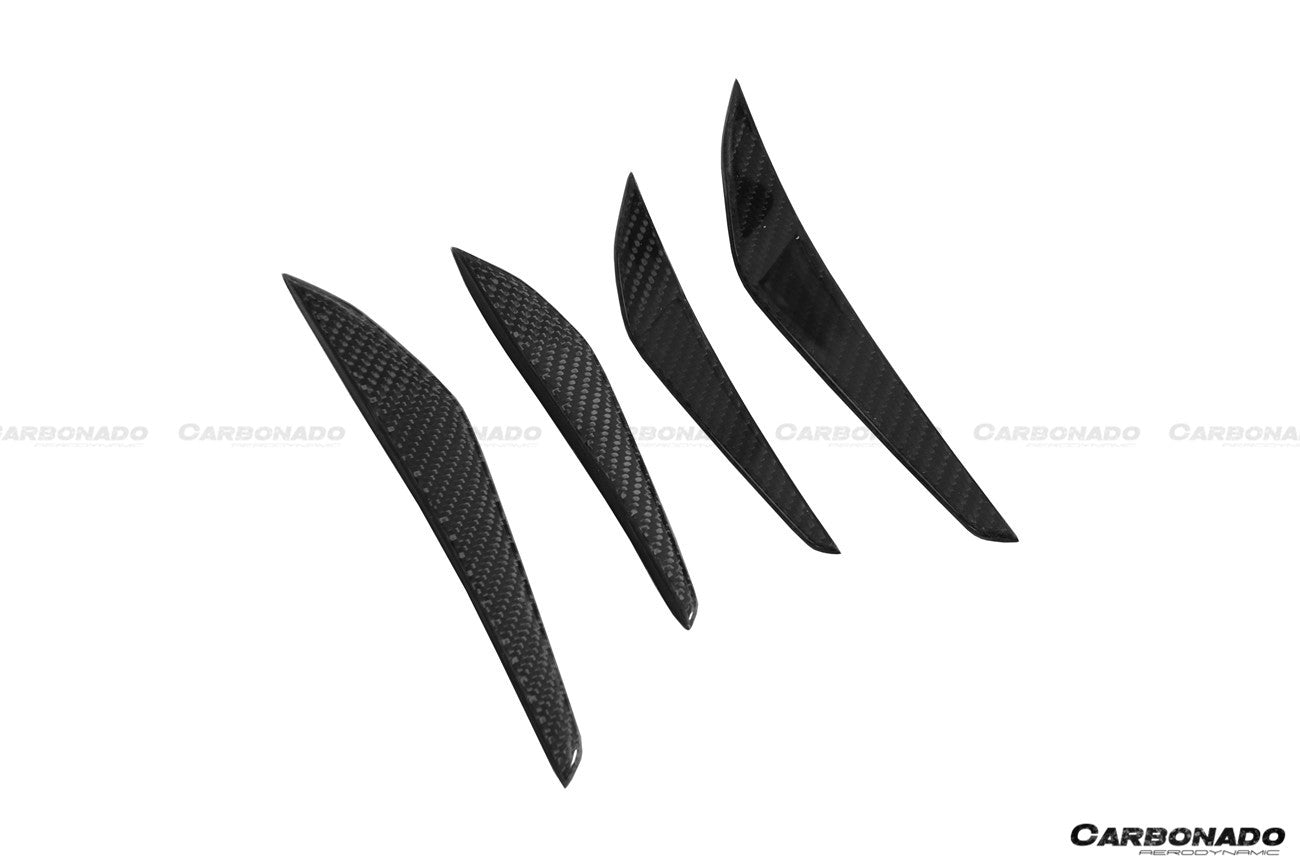 2021-UP BMW M3 G80 M4 G82 G83 MP Style Carbon Fiber Front Canards