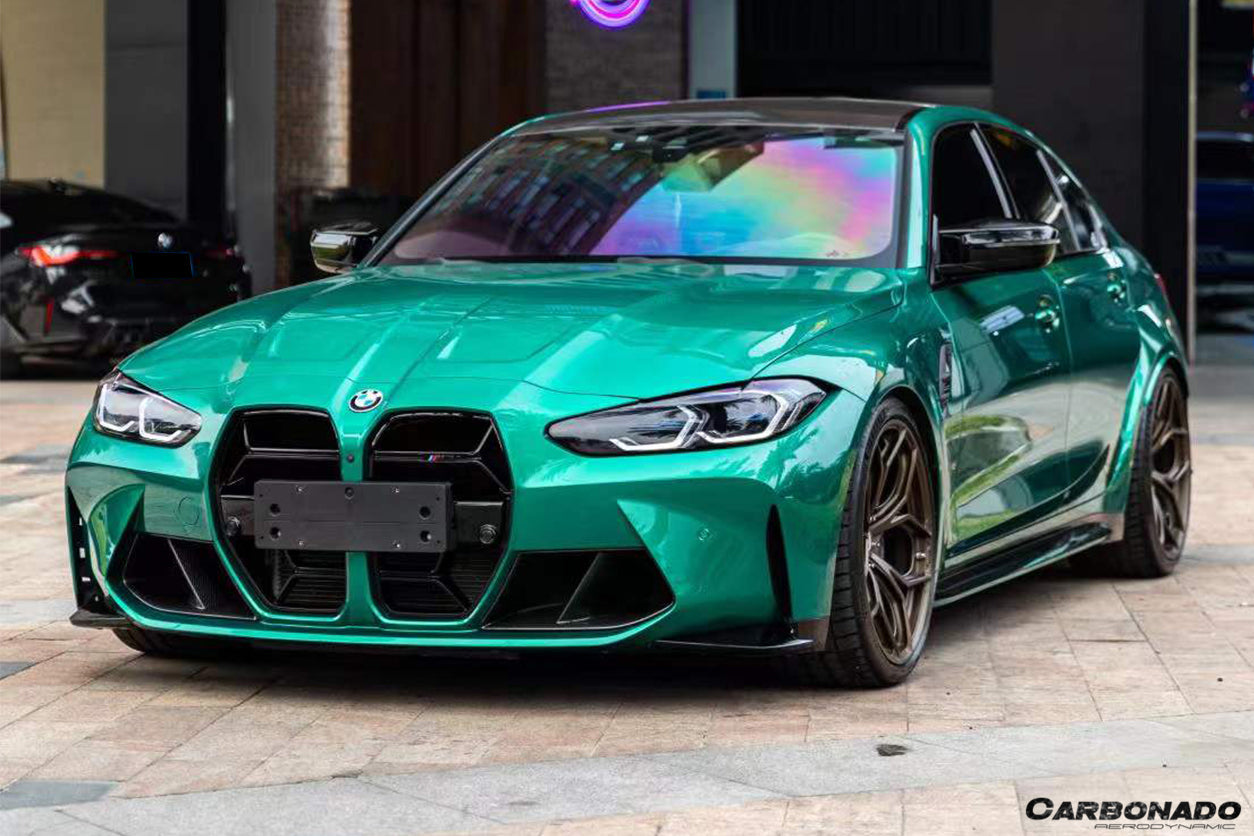 2021-UP BMW M3 G80 M4 G82 G83 OD Style DRY Carbon Fiber Grille (NO ACC)