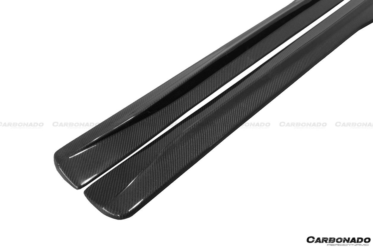2014-2020 BMW M4 F82 SM Style Carbon Fiber Side Skirts - Carbonado Aero