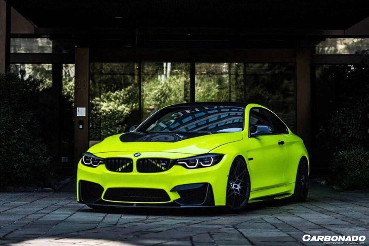 2014-2020 BMW M4 F82 SM Style Carbon Fiber Side Skirts - Carbonado Aero