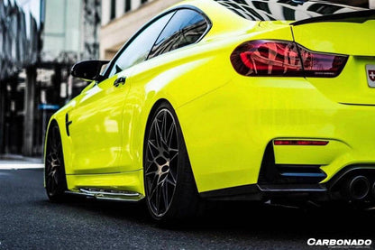 2014-2020 BMW M4 F82 SM Style Carbon Fiber Side Skirts - Carbonado Aero