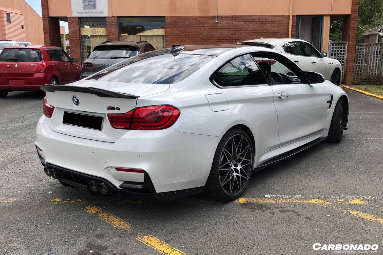 2014-2020 BMW M4 F82 VRS Style Carbon Fiber Trunk Spoiler - Carbonado Aero