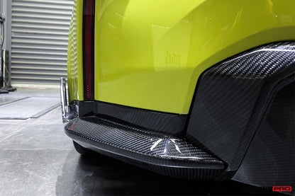 2021-UP BMW M4 G82 G83 M3 G80 Carbon Fiber Rear Diffuser Trim Replacement Lip - DarwinPRO Aerodynamics