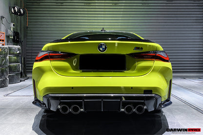 2021-UP BMW M4 G82 G83 M3 G80 Carbon Fiber Rear Diffuser Trim Replacement Lip - DarwinPRO Aerodynamics