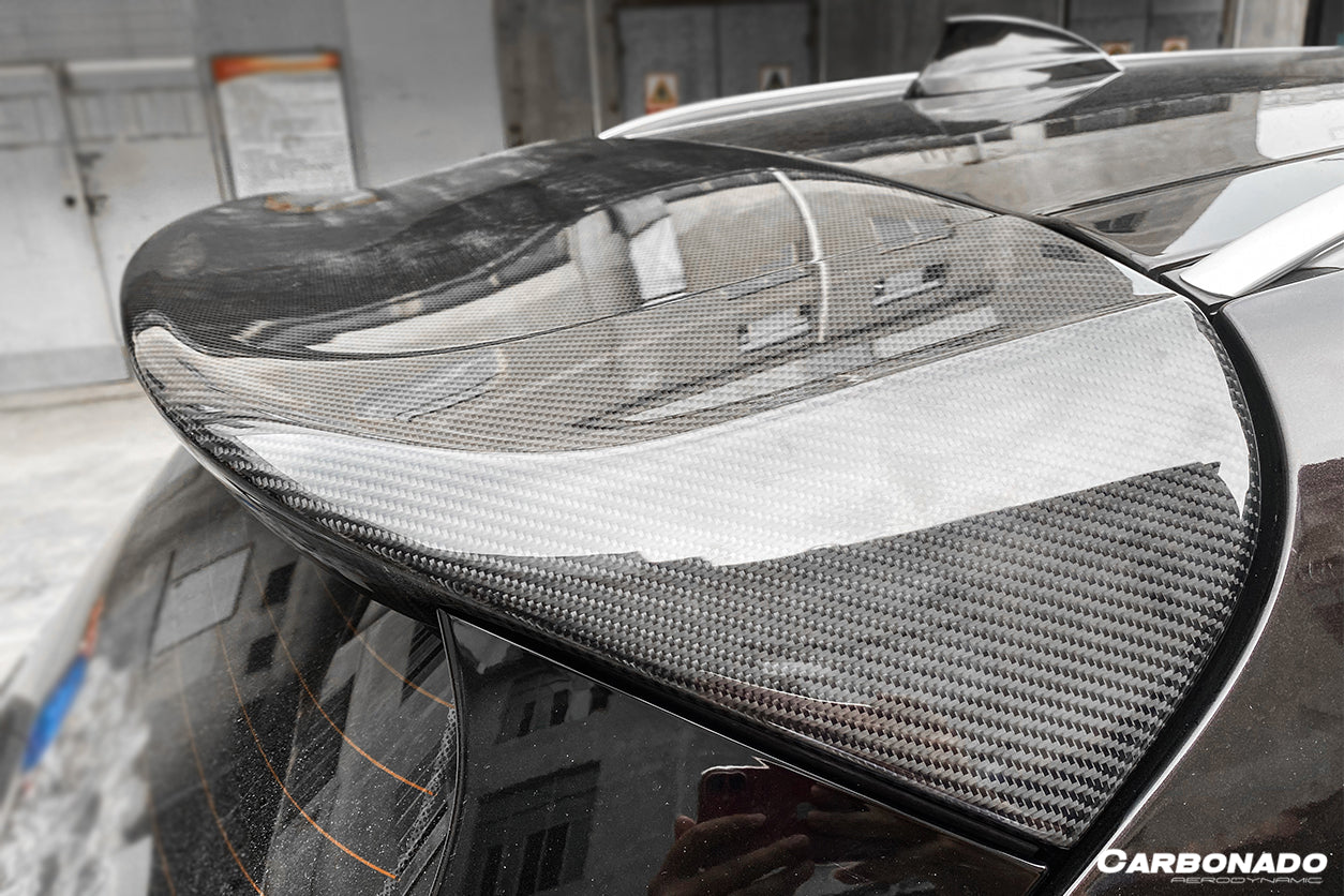 2014-2018 BMW X5 X5M F15 VS Style Carbon Fiber Roof Spoiler