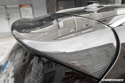 2014-2018 BMW X5 X5M F15 VS Style Carbon Fiber Roof Spoiler
