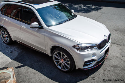 2014-2018 BMW X5 F15 MP Style Carbon Fiber Front Lip (MT ONLY) - Carbonado Aero