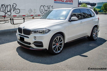 2014-2018 BMW X5 F15 MP Style Carbon Fiber Front Lip (MT ONLY) - Carbonado Aero