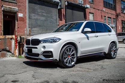 2014-2018 BMW X5 F15 MP Style Carbon Fiber Front Lip (MT ONLY) - Carbonado Aero
