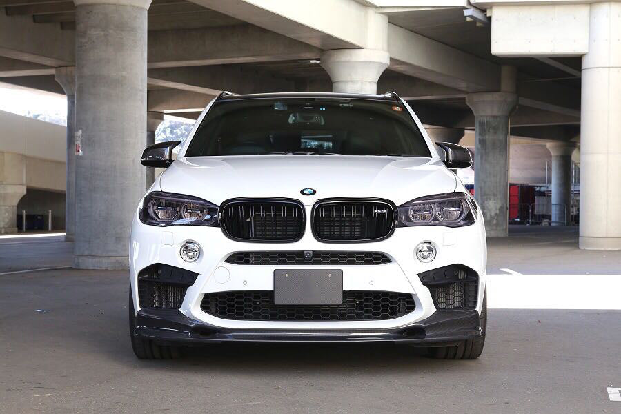 2014-2018 BMW X5M F85 X6M F86 3D Style Carbon Fiber Front Lip