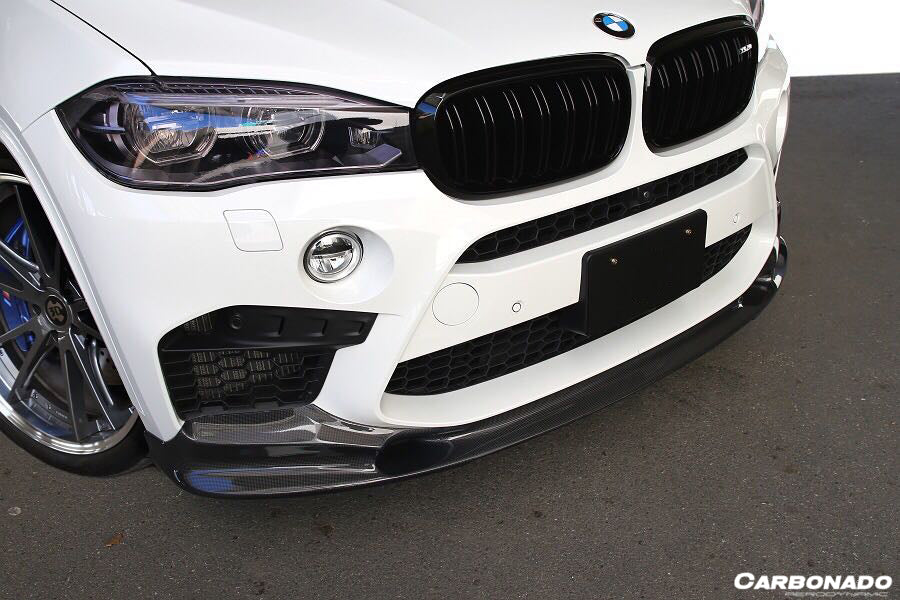 2014-2018 BMW X5M F85 X6M F86 3D Style Carbon Fiber Front Lip