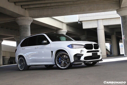 2014-2018 BMW X5M F85 X6M F86 3D Style Carbon Fiber Front Lip