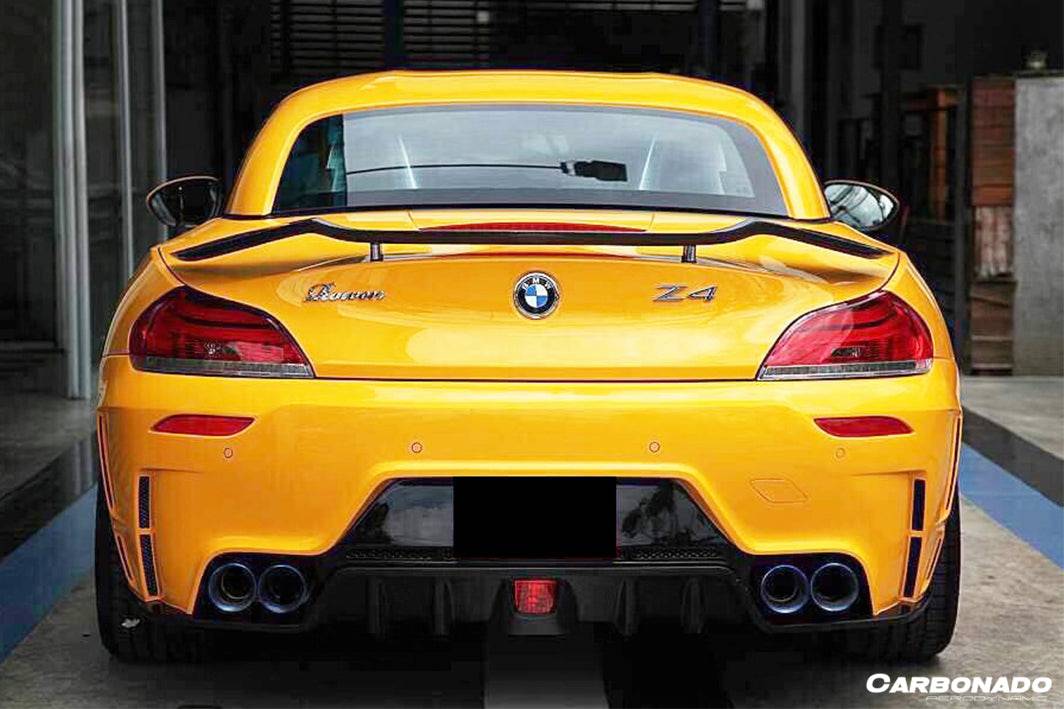 2009-2016 BMW Z4 E89 RW Style Carbon Fiber Turnk Spoiler - Carbonado Aero