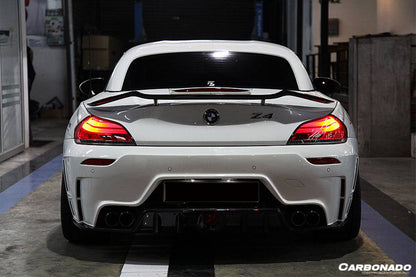 2009-2016 BMW Z4 E89 RW Style Carbon Fiber Turnk Spoiler - Carbonado Aero