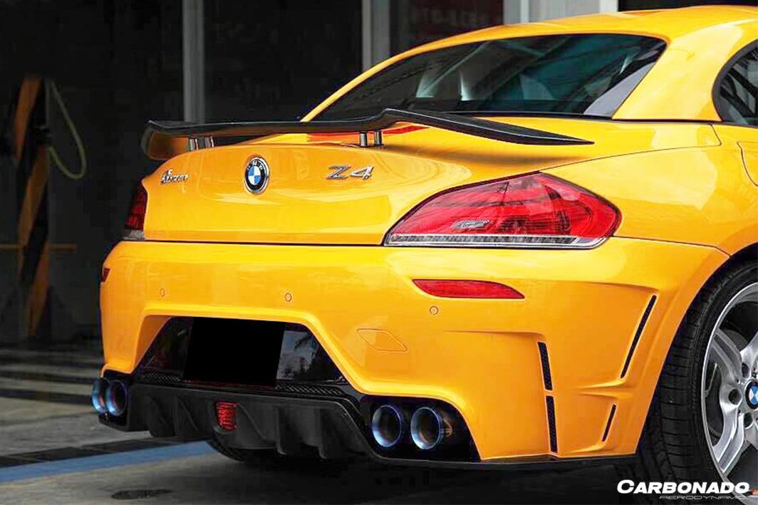2009-2016 BMW Z4 E89 RW Style Carbon Fiber Turnk Spoiler - Carbonado
