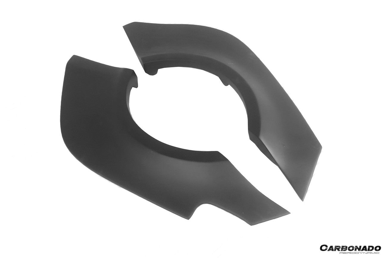 2008-2013 BMW 1 Series E82 E88 1M Style Side Skirts   Wide Rear Fender Flare body kit