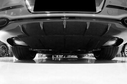 2020-2024 Bentley Flying Spur OEM Style Autoclave Carbon Fiber Rear Lip
