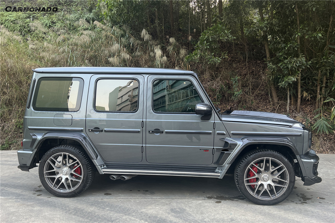 2018-2024 Mercedes Benz G550 & G63 AMG W464 G-Wagon BR-G900 Style Dry Carbon Body Line Trims