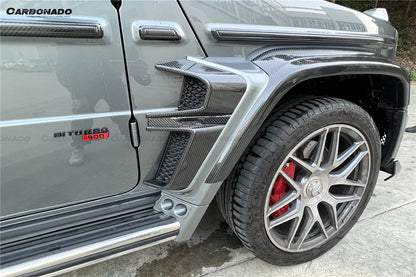 2018-2024 Mercedes Benz G550 & G63 AMG W464 G-Wagon BR G900 Style Dry Carbon Door Handle Cover
