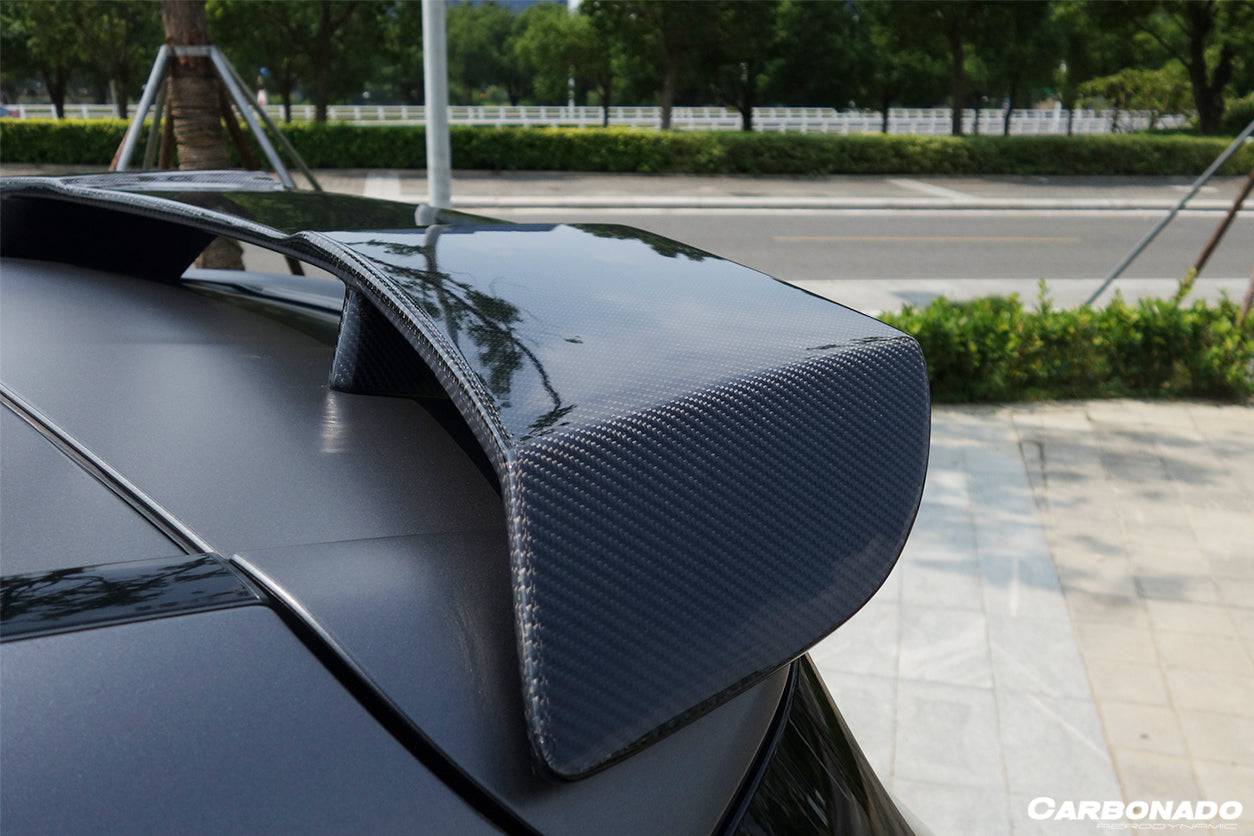 2016-2018  Mercedes Benz  W176 A Class A250 A200 A45 AMG CARBON FIBER ROOF WING SPOILER - Carbonado Aero
