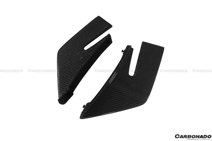 2009-2014 Ferrari California bkss style Carbon Fiber Rear Diffuser Canard - Carbonado Aero
