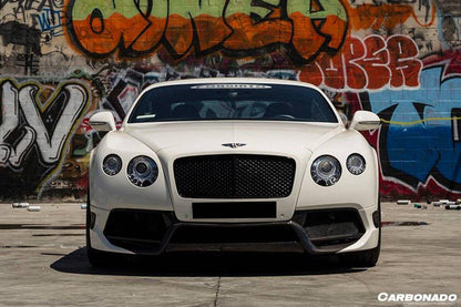 2012-2015 Bentley Continental V8 GT/GTC/V8S - W12 GT/GTC/SPEED VRS Style Front Bumper - Carbonado Aero