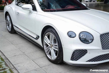 2018-2023 Bentley Continental GT/GTC Editon Style Carbon Fiber Front Lip - Carbonado Aero