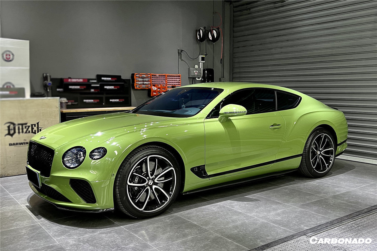 2018-2023 Bentley Continental GT/GTC Editon Style Carbon Fiber Front Lip - Carbonado Aero