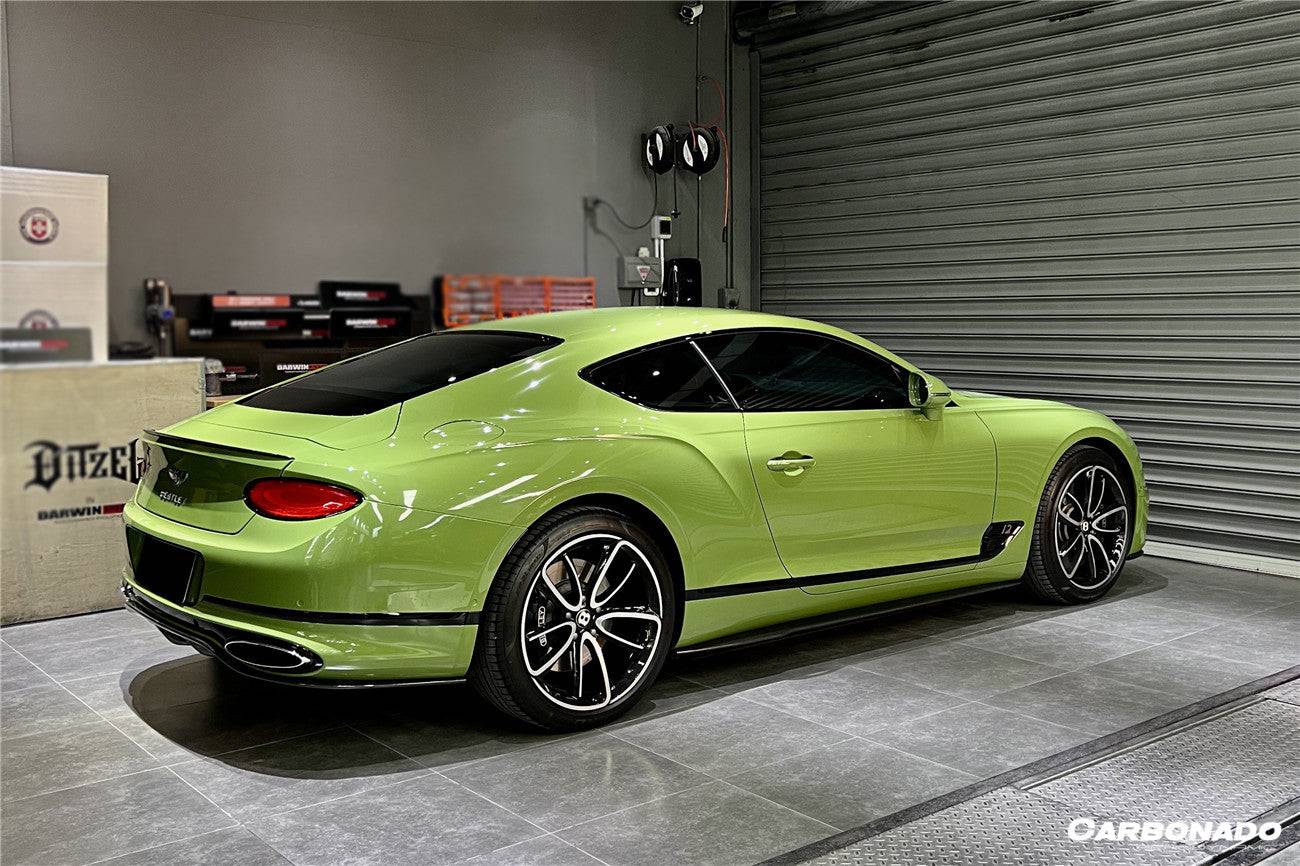 2018-2023 Bentley Continental GT/GTC Editon Style Dry Carbon Fiber Rear Lip - Carbonado Aero
