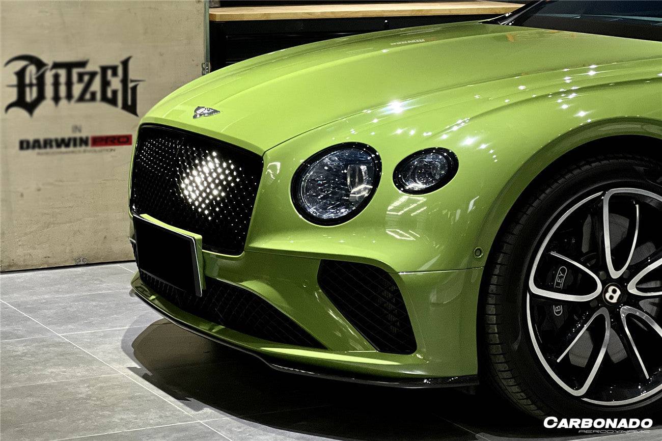 2018-2023 Bentley Continental GT/GTC Editon Style Carbon Fiber Front Lip - Carbonado Aero