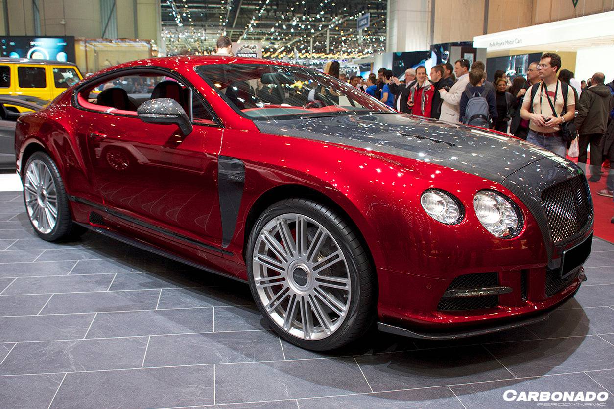 2012-2015 Bentley Continental V8 GT/GTC/V8S - W12 GT/GTC/SPEED MSY Style Front Grill - Carbonado Aero