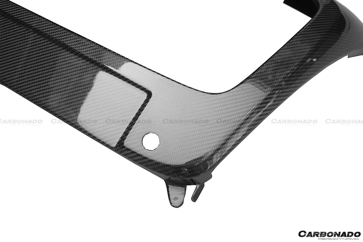 2012-2015 Bentley Continental V8 GT/GTC/V8S - W12 GT/GTC/SPEED MSY Style Front Grill - Carbonado Aero
