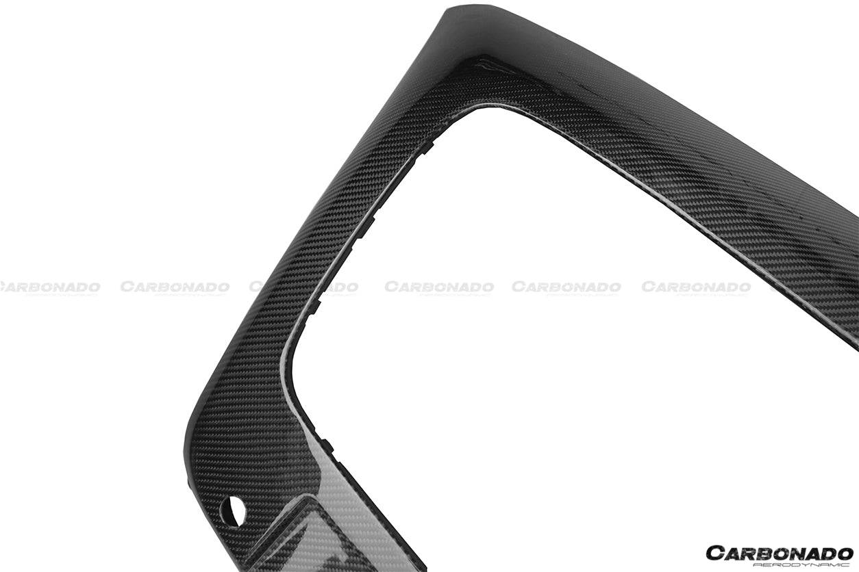 2012-2015 Bentley Continental V8 GT/GTC/V8S - W12 GT/GTC/SPEED MSY Style Front Grill - Carbonado Aero