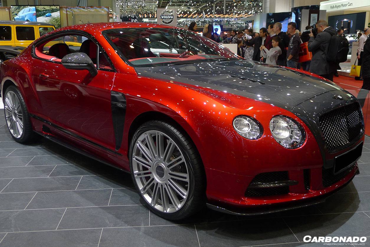2012-2015 Bentley Continental V8 GT/GTC/V8S - W12 GT/GTC/SPEED MSY Style Front Grill - Carbonado Aero