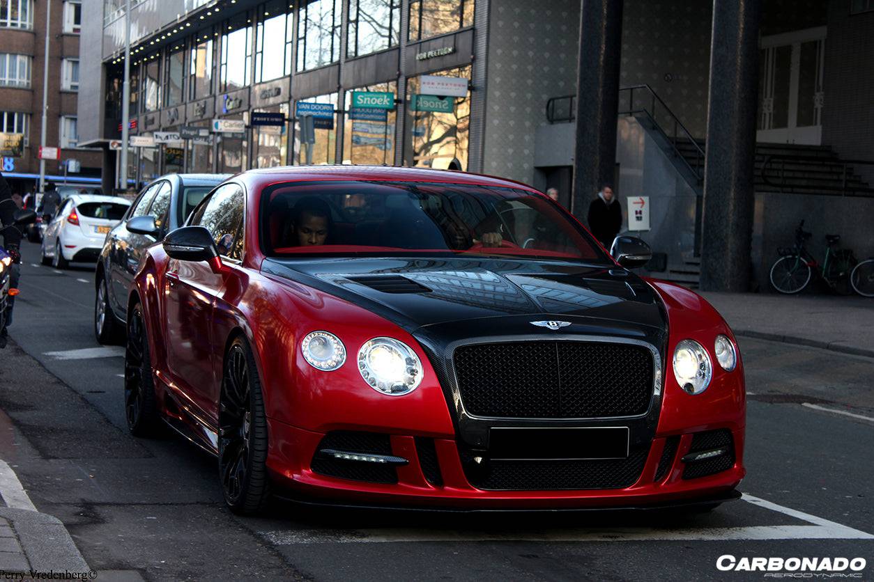 2012-2015 Bentley Continental V8 GT/GTC/V8S - W12 GT/GTC/SPEED MSY Style Front Grill - Carbonado Aero