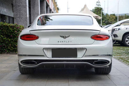 2019-2024 Bentley Continental GT & GTC Editon Style Dry Carbon Fiber Rear Lip - Carbonado