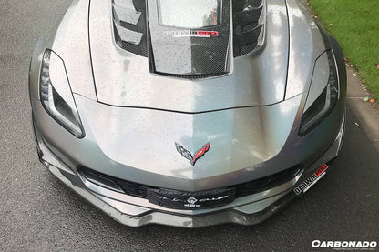 2013-2019 Corvette C7 Z06 Grandsport Carbon Fiber Canards - Carbonado Aero