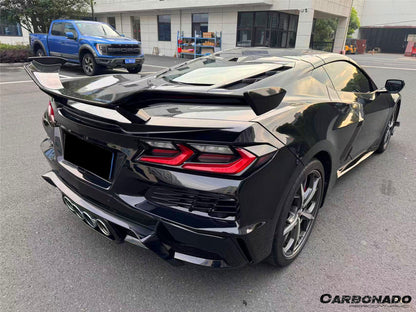 2020-2026 Corvette C8 Stingray Z06 Style Rear Bumper with Exhaust System